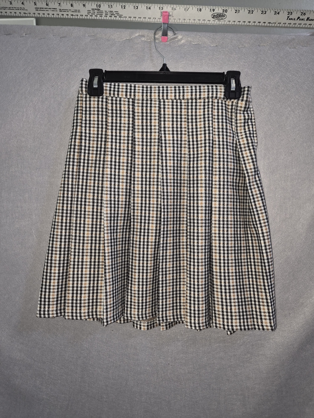 Youth - Girls Tween Diva Ivory Plaid A-Line Skirt – Size 16 NWT